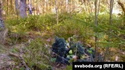 Старыя вянкі кідаюць непадалёк ад помніка