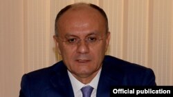 Министр обороны Армении Сейран Оганян.