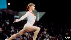 Ольга Корбут на Олімпіаді в Мюнхені, 1972 рік