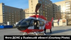 Украински медицински хеликоптер (илюстративна снимка).