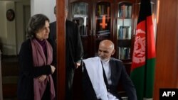 Afghan President Ashraf Ghani and his wife Rula Ghani.