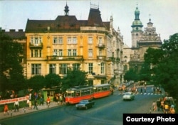 Галицька площа Львова. 1980 рік. Фото: Photo-lviv.in.ua