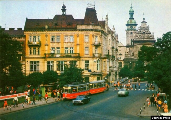Галицька площа Львова. 1980 рік. Фото: Photo-lviv.in.ua