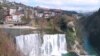 Bosnia and Herzegovina-- Waterfall, Jajce, March 24, 2021