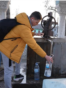 Moldova, Residents of Bălți are drawing water from the city’s fountains after the water supply was cut off due to the crisis on the Dniester