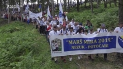 Thousands March To Remember Victims Of Srebrenica Massacre