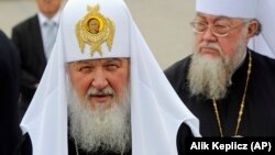 Patriarch Kirill has sent a letter to world leaders asking them to assist followers of Russian Orthodoxy in Ukraine. (file photo)