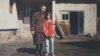 Croatia -- Dragana Jarić with her grandmother in the Croatian village Majske Poljane on the eve of the croatian military-police operation Storm during the wars of the 1990s 