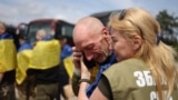 Украинские военнопленные, вернувшиеся в результате обмена, 15 июня 2025 года
