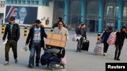 پناهجویان دیپورت شدهی افغانستان از جرمنی