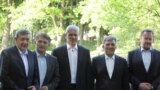 Članovi Predsedništva BiH Nebojša Radmanović, Željko Komšić i Bakir Izetbegović, predsednik Srbije Boris Tadić i predsednik Turske Abdulah Gul na samitu u Karađorđevu, 26. april 2011.
