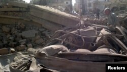 Взрыв автомобиля в сирийском городе Камышлы