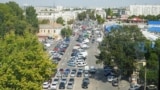Трафик в Симферополе, архивное фото