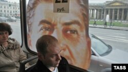 «Сталінобус» у Пецярбургу, травень 2010.