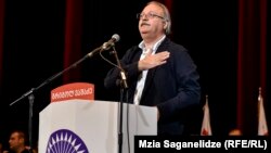 Candidatul învins Grigol Vașadze de la Mișcarea Națională Unită