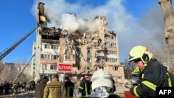 უკრაინის ქალაქ ტერნოპოლზე რუსეთის არმიის თავდასხმის შემდეგ. 19 ნოემბერი, 2025 წელი