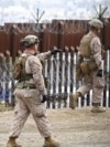 U.S. forces deploy along the U.S.-Mexico border near San Diego with Tijuana.