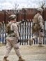 U.S. forces deploy along the U.S.-Mexico border near San Diego with Tijuana.