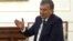 Кандидат в президенты и врио президента Узбекистана Шавкат Мирзияев. 