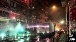 Вадамёт у цэнтры Атэнаў 17 лістапада 2018