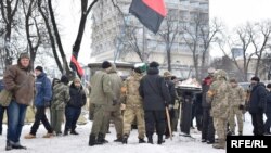 Verkhovna Rada yaxınlığında toqquşmalar, 27 fevral, 2018-ci il