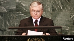 Հայաստանի ԱԳ նախարարը ելույթ է ունենում ՄԱԿ-ում, արխիվ