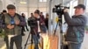 Journalists in Kazakhstan face growing legal and online restrictions, press freedom groups say. (file photo)