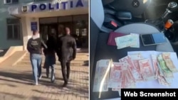 Poliția spune că femeia ar fi un „lider local” al „organizației criminale Șor”. 