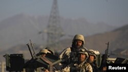 Pjesëtarë të forcave të sigurisë së Afganistanit