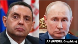 Potpredsednik Vlade Srbije Aleksandar Vulin i predsednik Rusije Vladimir Putin