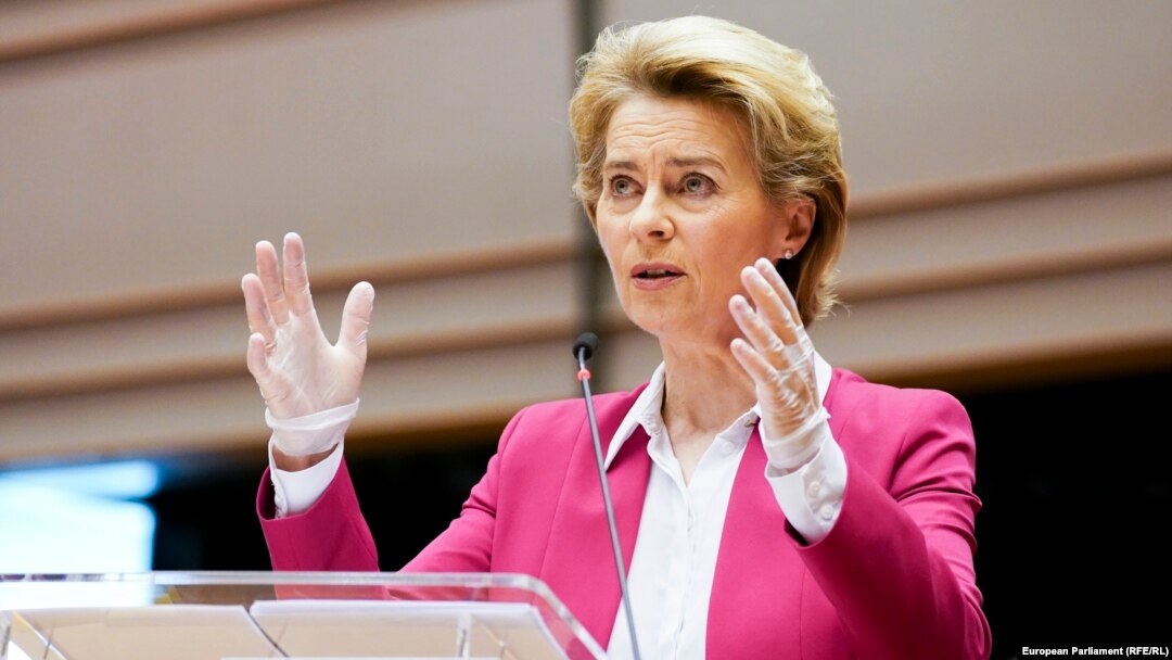 Președintele Comisiei Europene, Ursula von der Leyen 