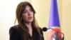 Albulena Haxhiu, ushtruese e detyrës së Presidentes.