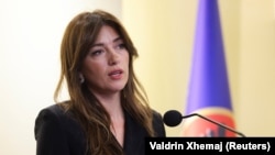 Ushtruesja e detyrës së presidentit të Kosovës, Albulena Haxhiu. Fotografi nga arkivi. 