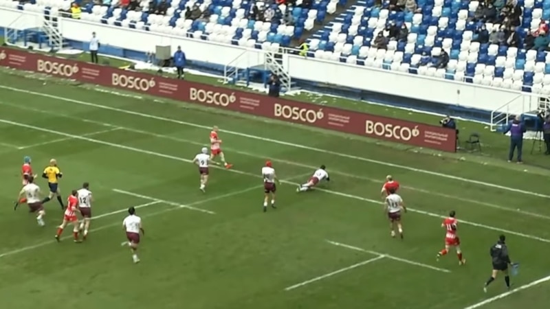Грузинские регбисты обыграли сборную России в третьем туре ЧЕ