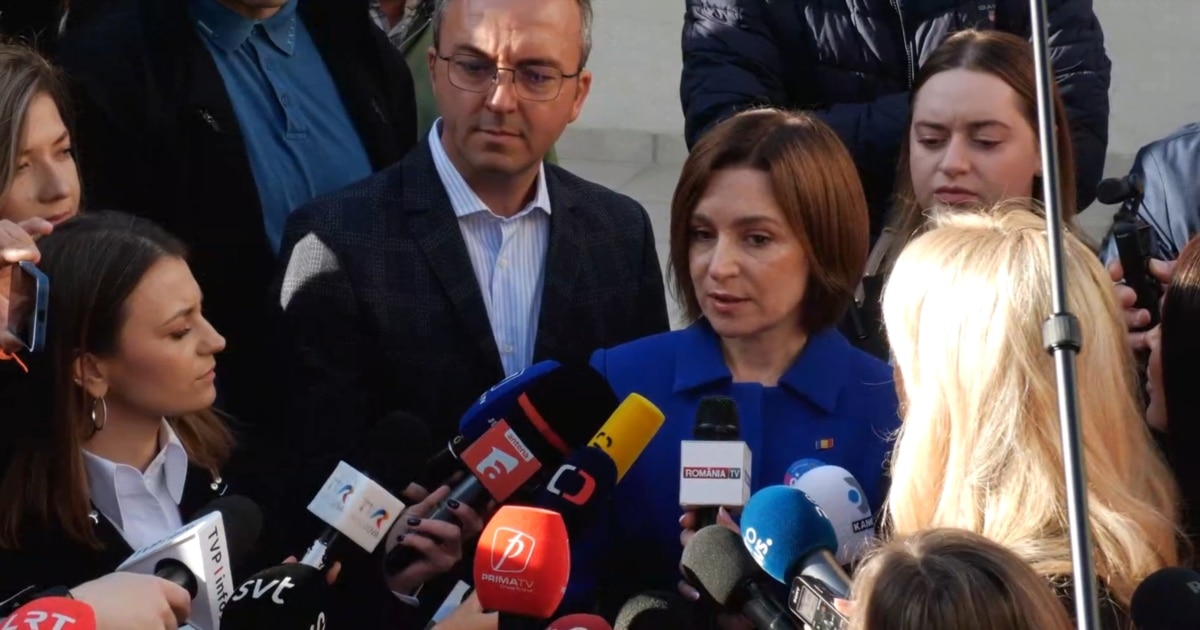 მოდი, ვაჩვენოთ, რომ მოლდოვა არ იყიდება - მაია სანდუ ხმის მიცემის შემდეგ ამომრჩეველს აქტივობისკენ მოუწოდებს