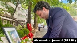 Dritan Abazović na obilježavanju 21. godišnjice smrti Duška Jovanovića
