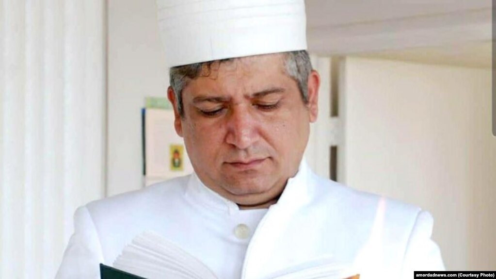 Mobed (Zoroastrian priest) Arash Kasravi. FILE PHOTO