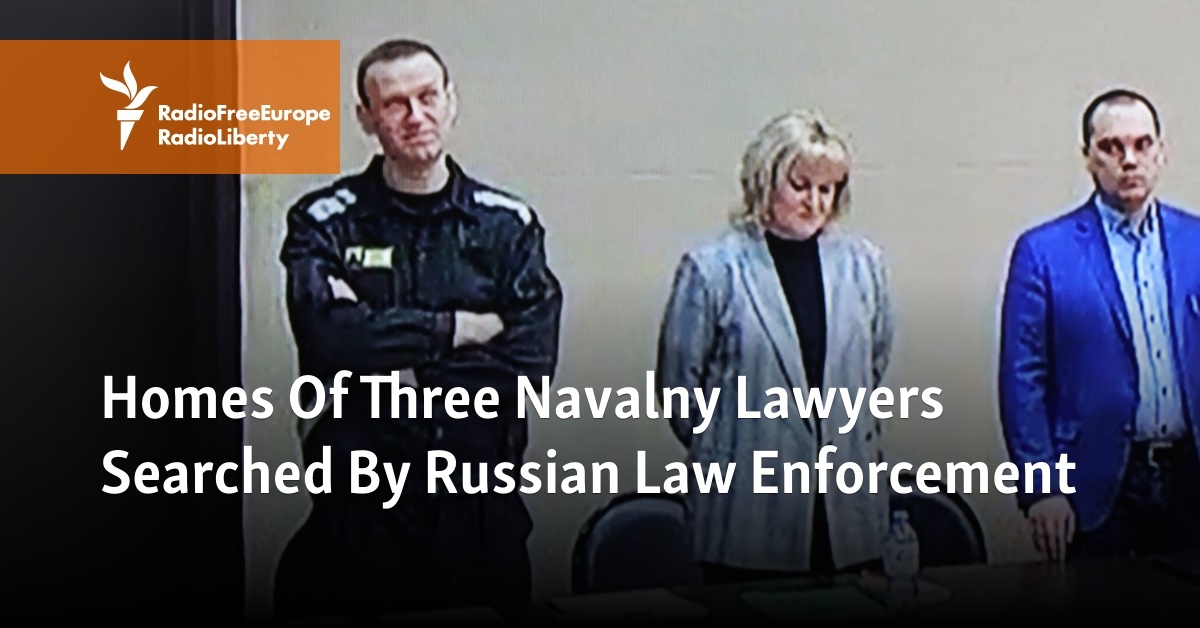 Homes Of Three Navalny Lawyers Searched By Russian Law Enforcement - Vimarsana News