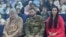 Участник войны Муслим Шанхоев в детском лагере