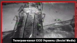 Фото из телеграм-канала ССО ВСУ, на котором запечатлена атака на ж\д мост в Раздольном 18 июня 2026 года