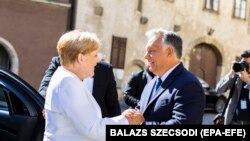 Angela Merkel și Viktor Orban