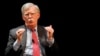 Former U.S. national-security adviser John Bolton speaks during a lecture in 2020.