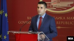 Министерот за земјоделство, шумарство и водостопанство Љупчо Николовски 