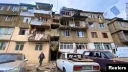 حملات جمهوری آذربایجان به مرکز قره‌باغ