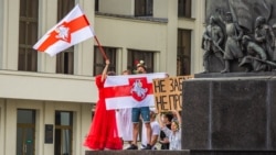 Протест в Минске 15 августа