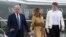 14-річний Баррон Трамп (праворуч) хворів на COVID-19 разом зі своїми батьками – Дональдом і Меланією Трамп