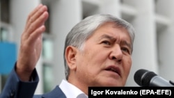 Алмазбек Атамбаев. 2019-жылдын июль айы.