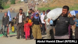 Iraq - displaced people in Erbil 14Agu2014