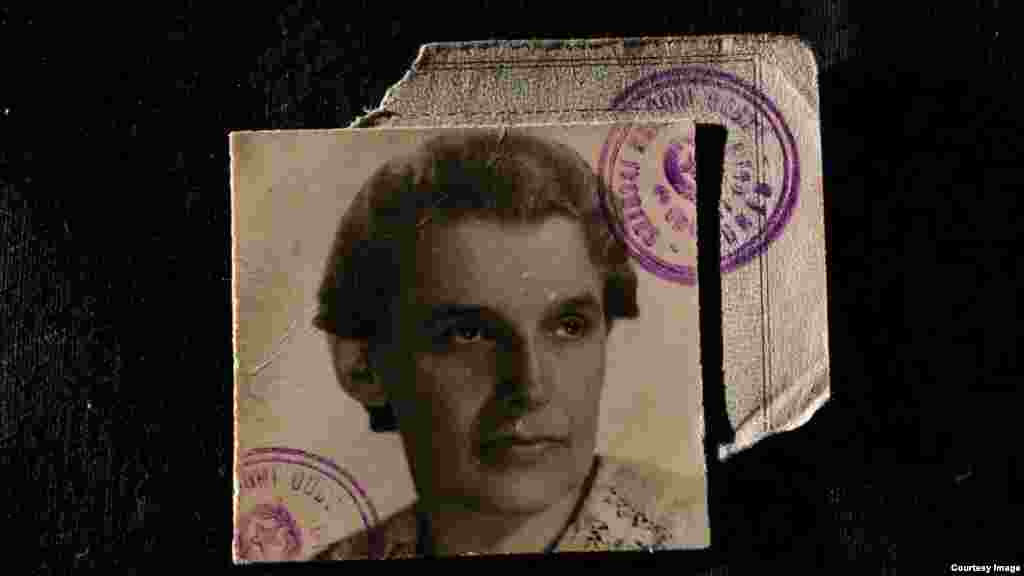 Diana Budisavljejvic&#39;s passport photo from 1945. The Austrian woman is credited with helping rescue 7,500 mostly Serbian children from wartime Croatia&#39;s death camps, part of a broader operation in which 12,000 were accommodated in convents or private homes. But her story became public only in 2003, when her granddaughter Silvija Szabo published her diaries.