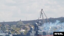 Стрілянина під час парад попереднього параду Чорноморського флоту Росії, 11 травня